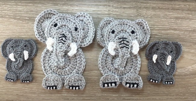 Crochet Easy Elephant Tutorial 