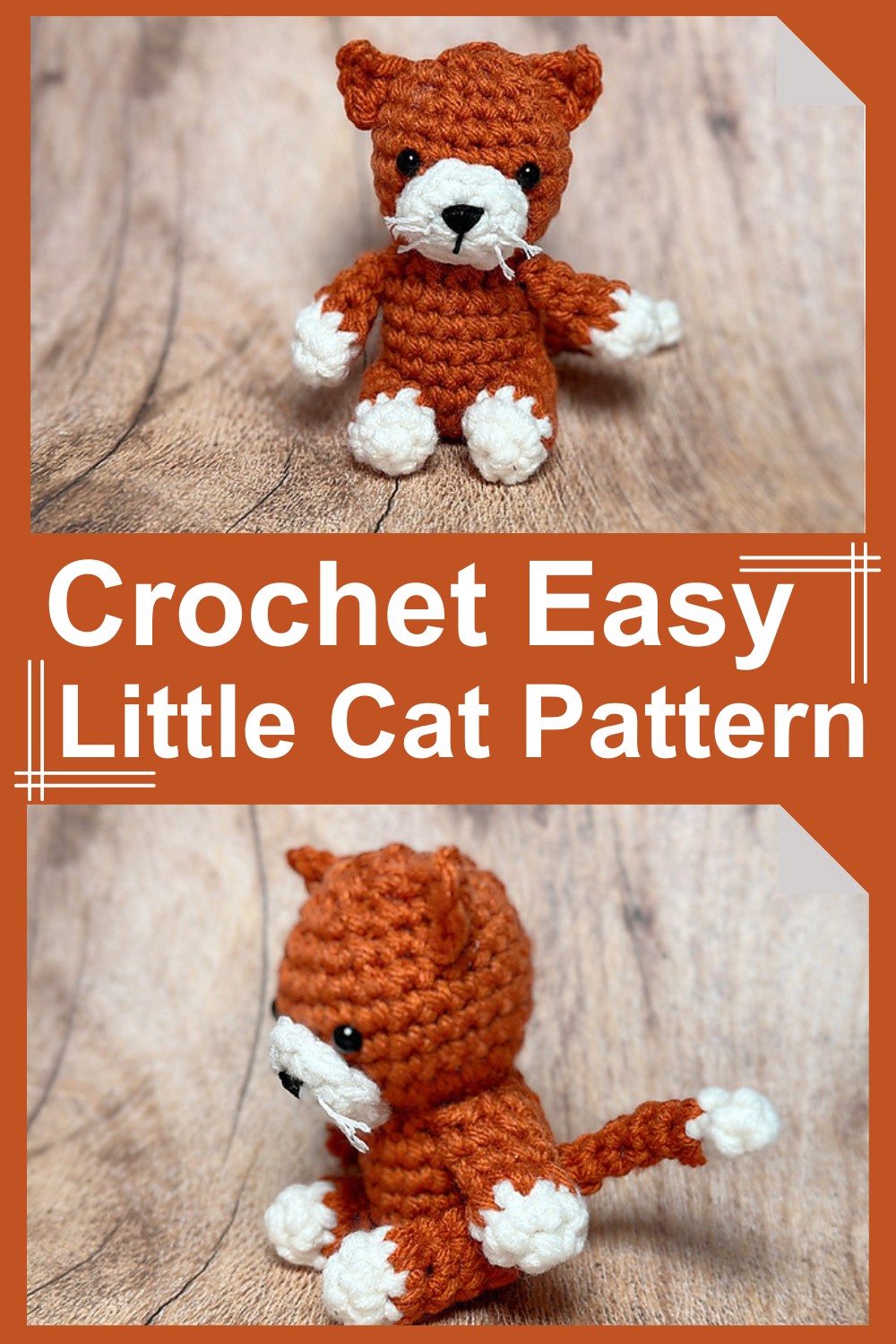 Crochet Easy Little Cat Pattern