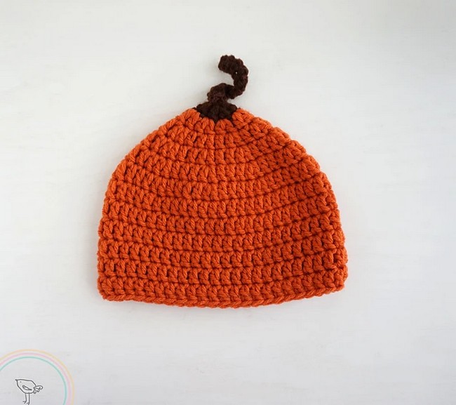 Crochet Easy Pumpkin Hat Pattern