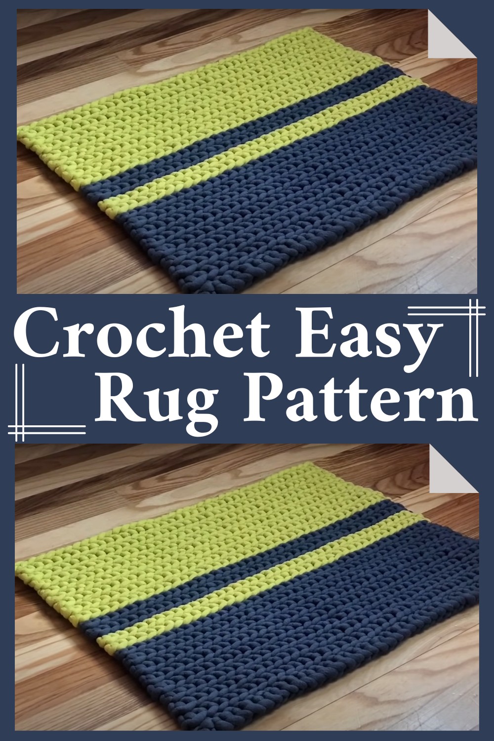 Crochet Easy Rug Pattern