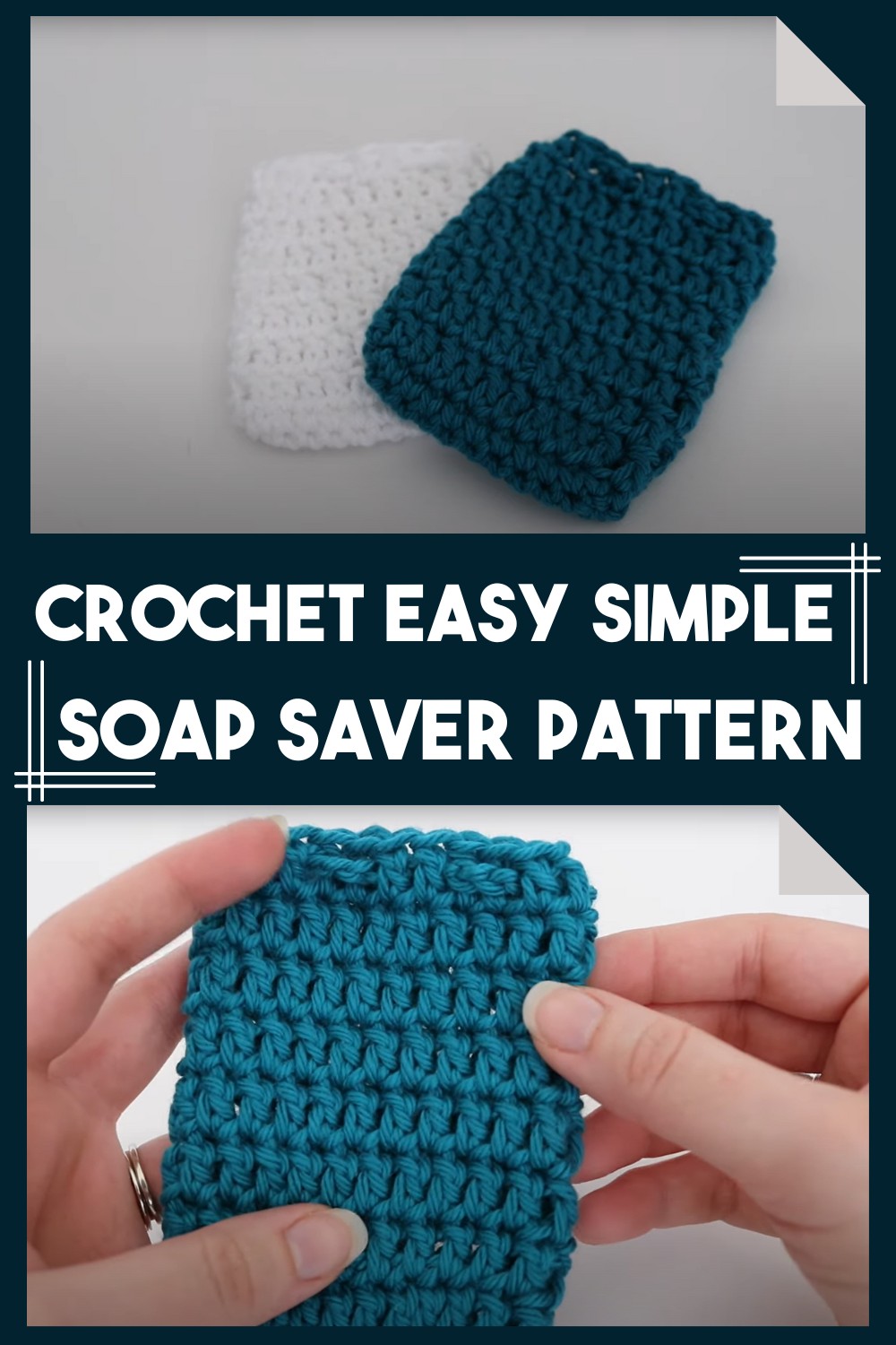 Crochet Easy Simple Soap Saver Pattern