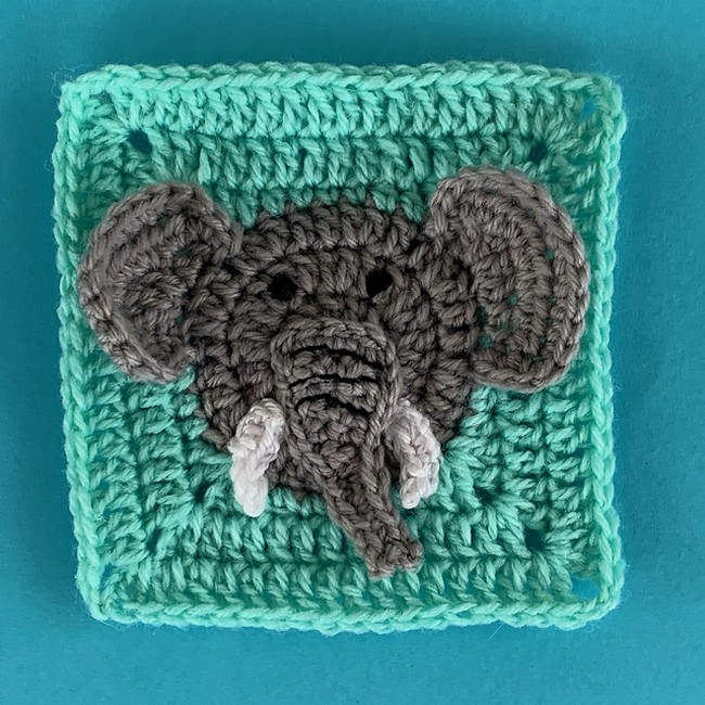 Elephant Granny Square 