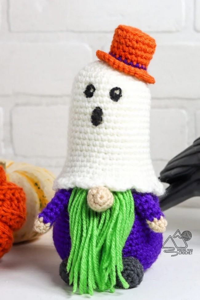 Crochet Friendly Ghost Gnome Pattern