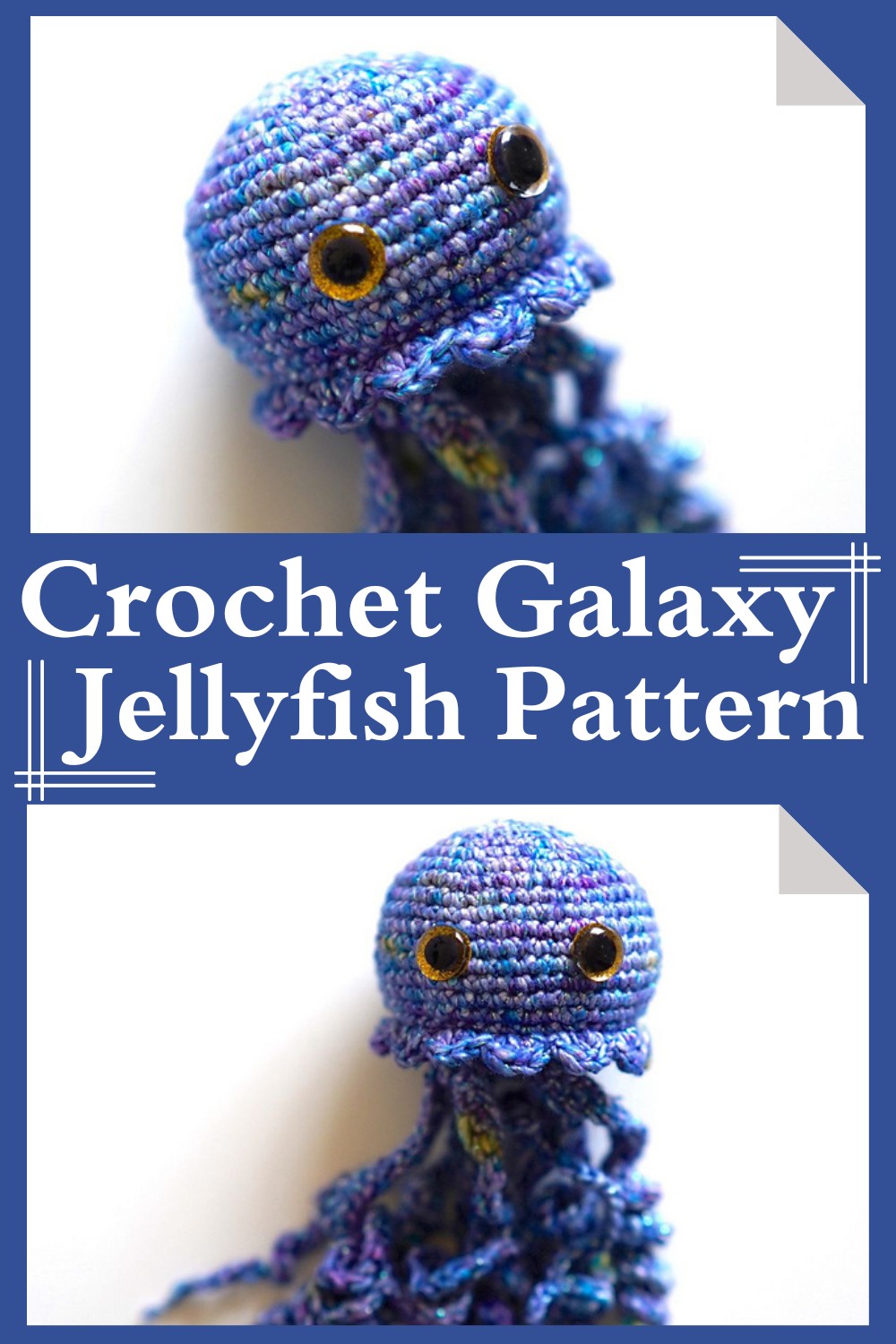 Crochet Galaxy Jellyfish Pattern