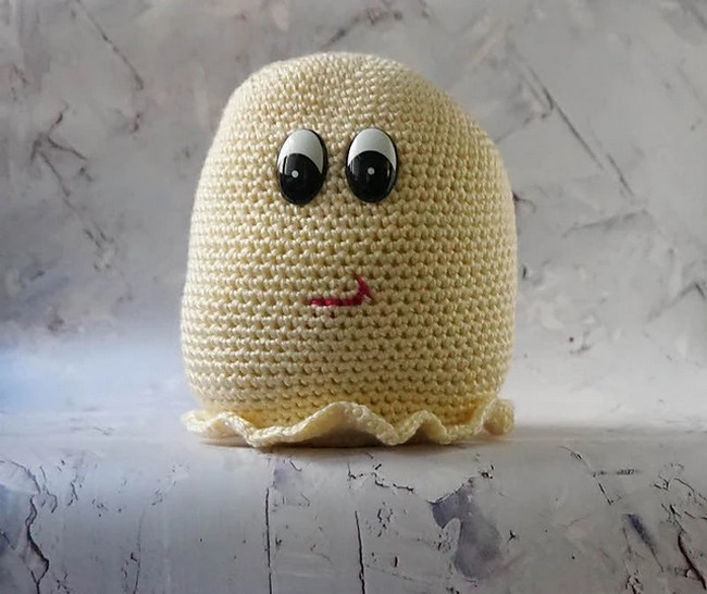 Crochet Gentle Ghost Softie Pattern