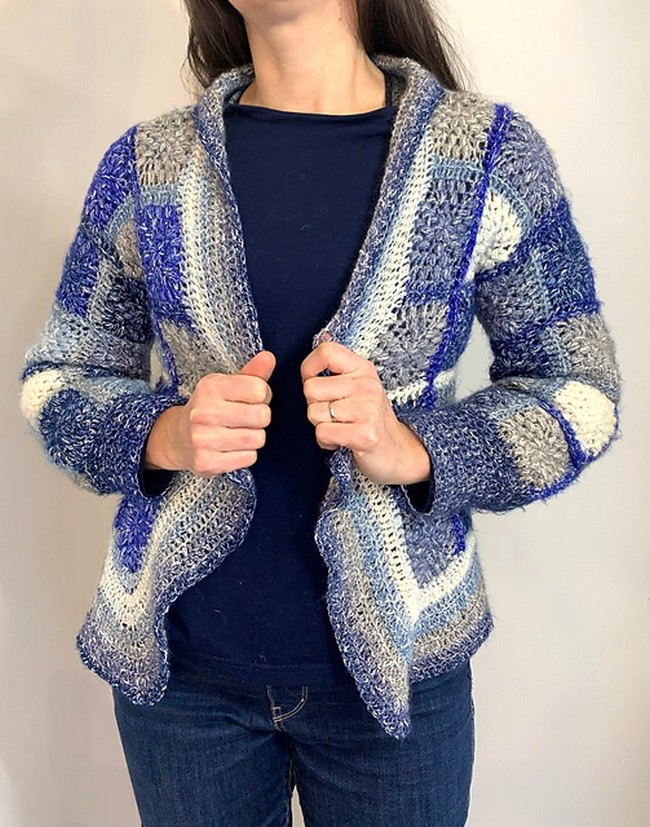 Crochet Go Your Own Way Cardigan Pattern