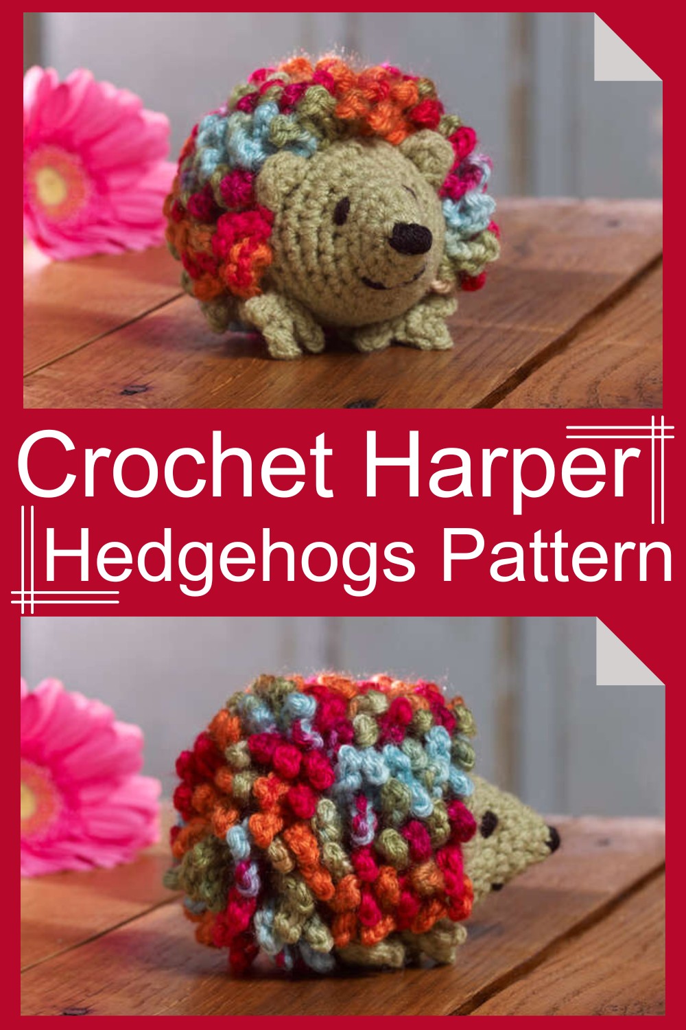 Crochet Harper Hedgehog Pattern