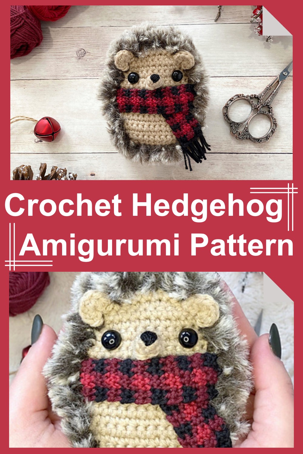 Crochet Hedgehog Amigurumi Pattern