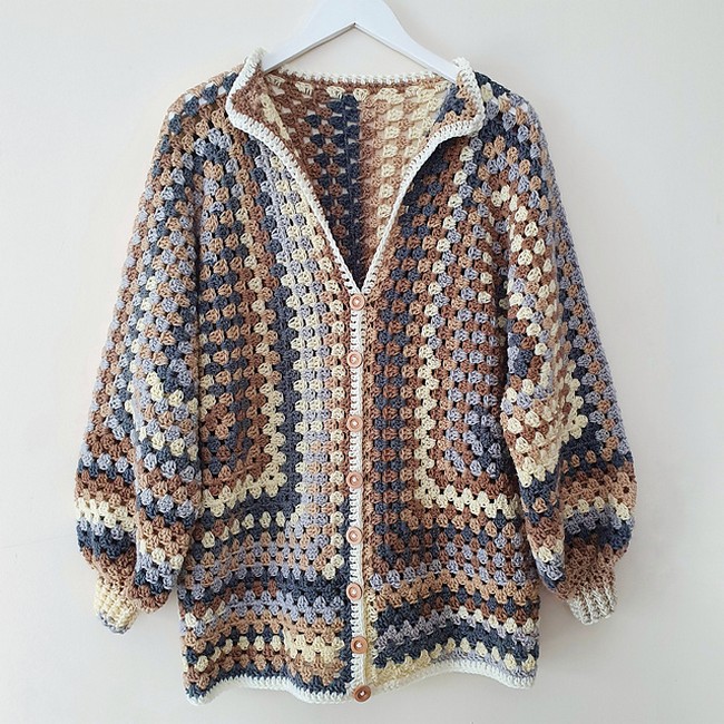 Crochet Horizon Cardigan Pattern