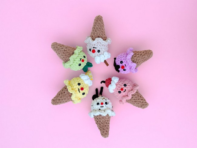 Crochet Ice Cream Pattern