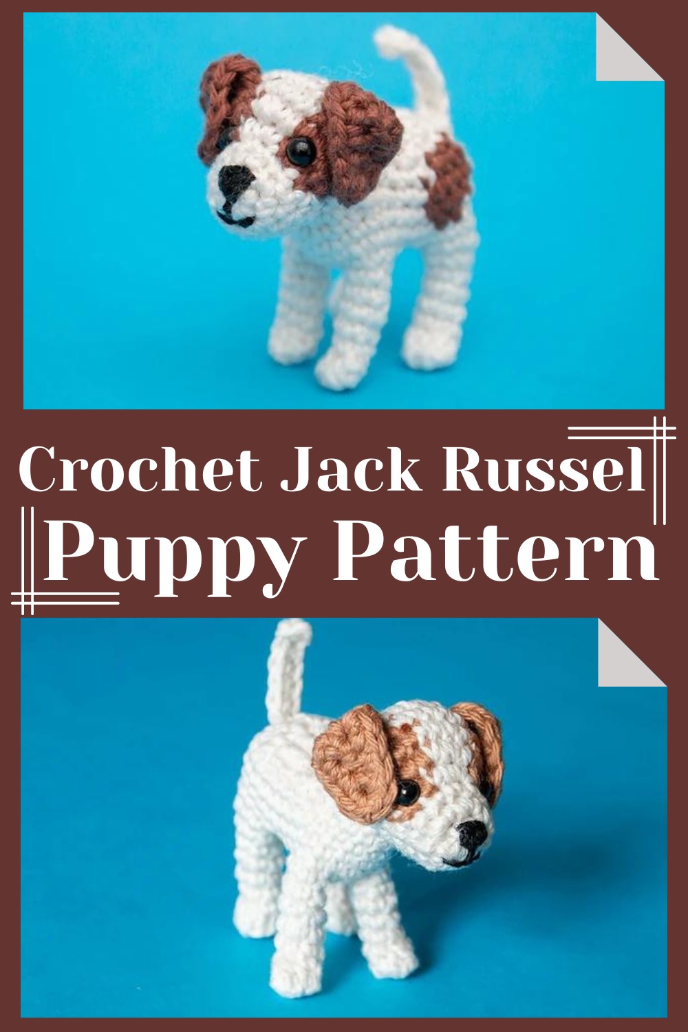 Crochet Jack Russel Puppy Pattern