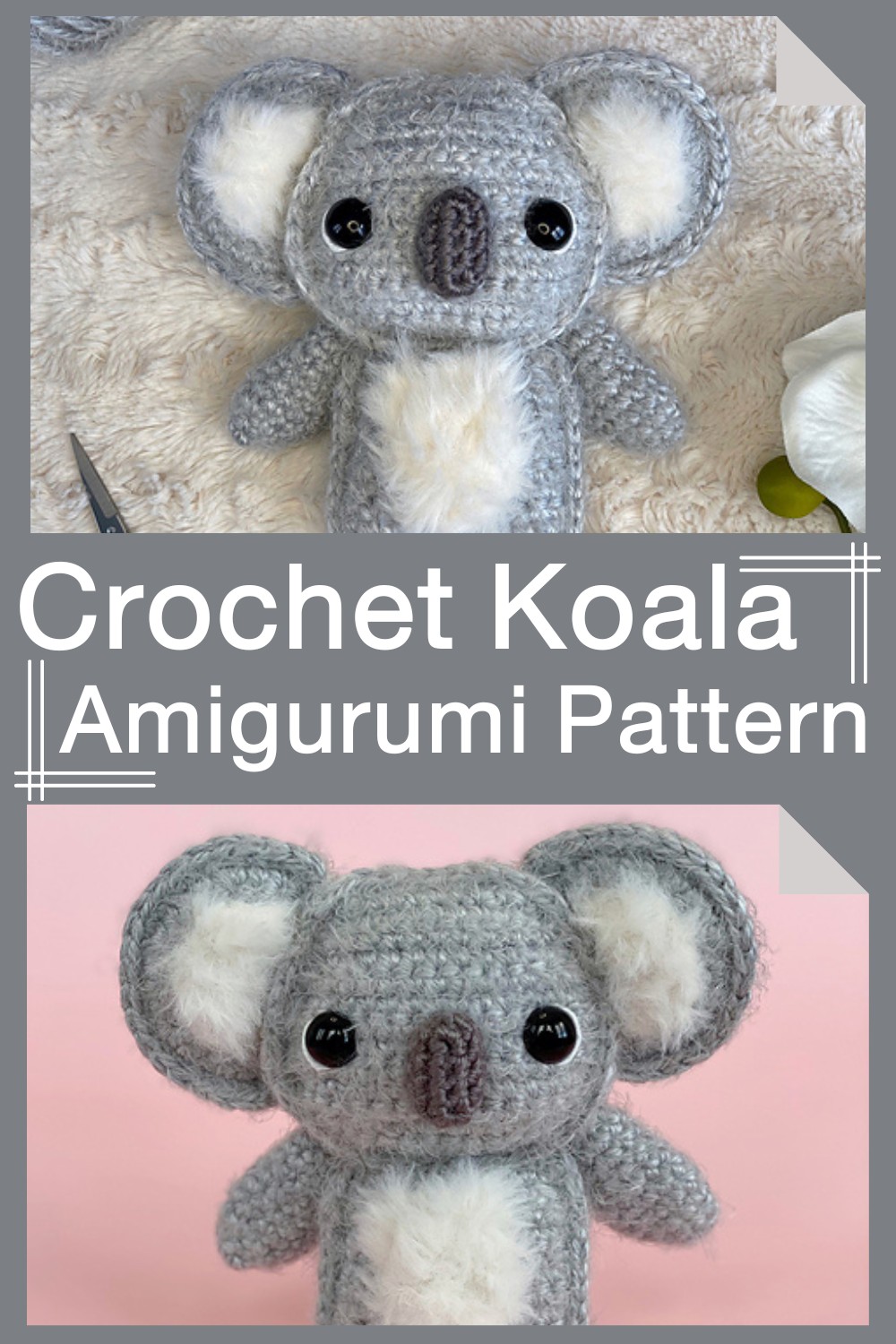 Crochet Koala Amigurumi Pattern