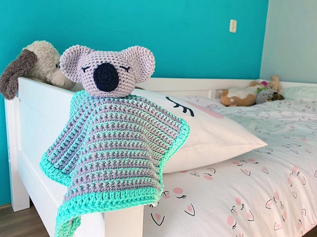 Crochet Koala Lovey Pattern