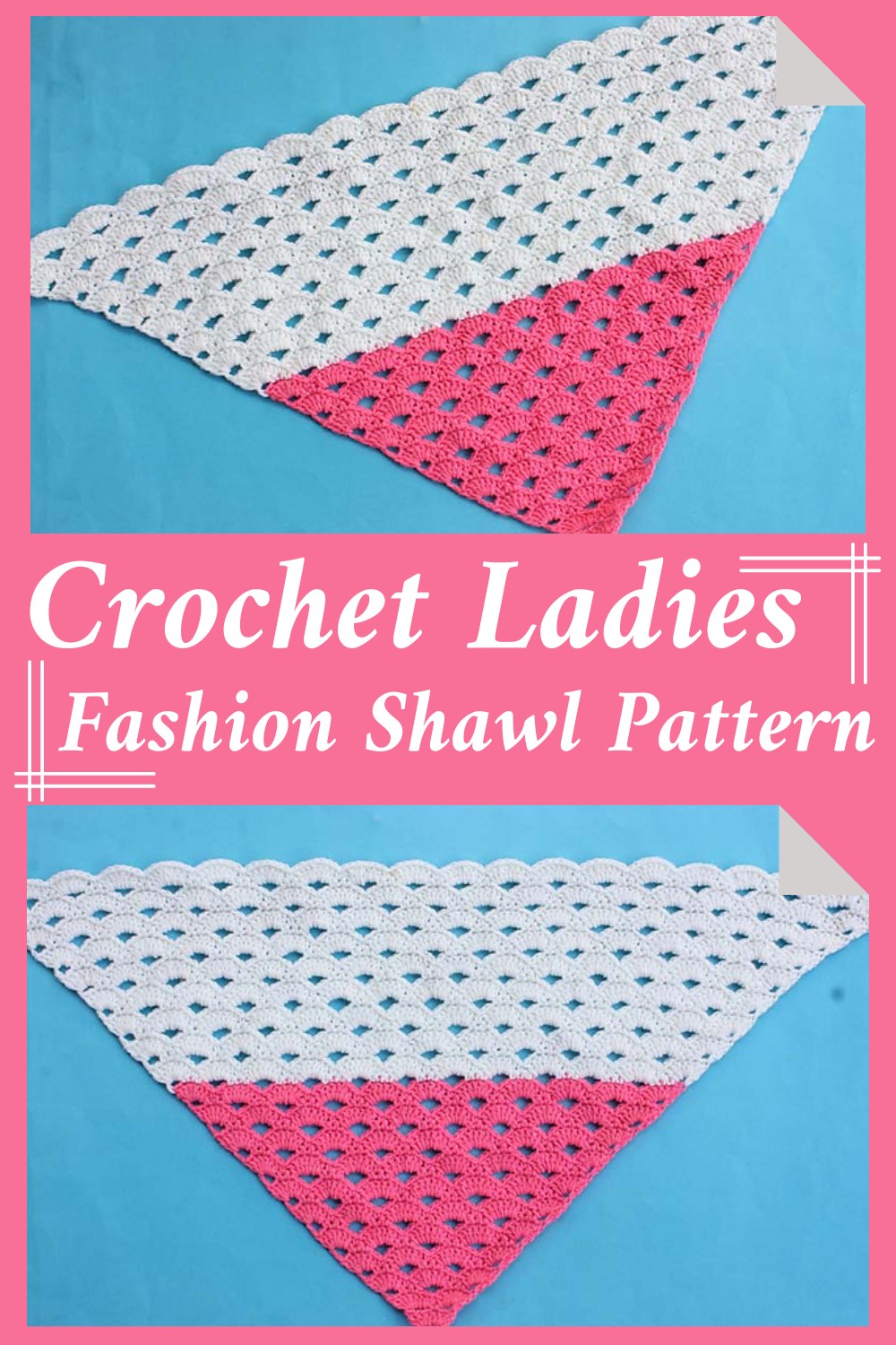 Crochet Ladies Fashion Shawl Pattern