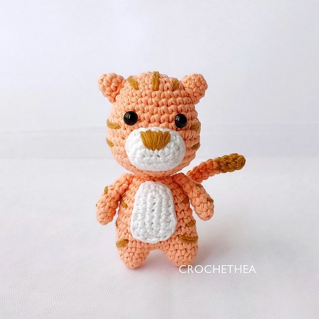 Crochet Little Tiger Amigurumi Pattern