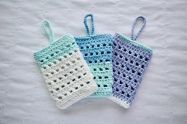 Crochet Mesh Soap Saver Pattern