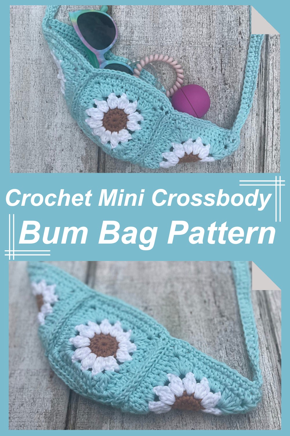 Crochet Mini Crossbody Bum Bag Pattern