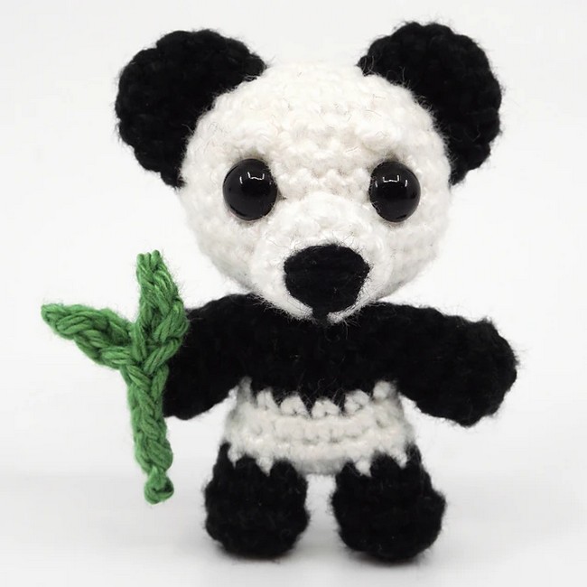 Crochet Mini Noso Panda Amigurumi Pattern