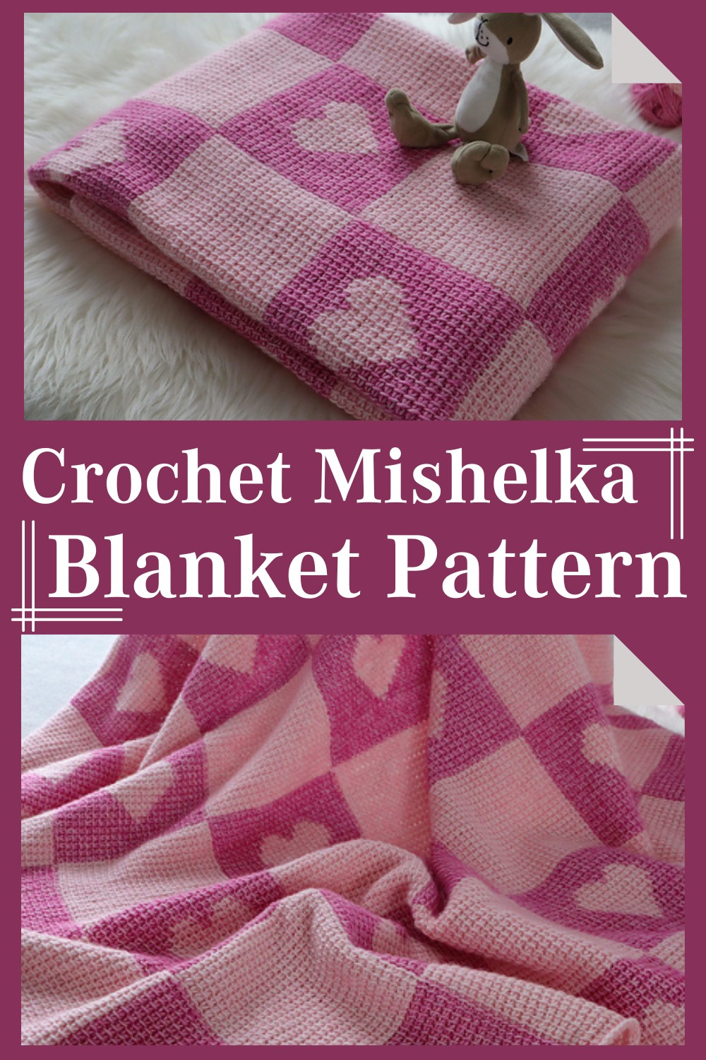 Crochet Mishelka Blanket​ Pattern