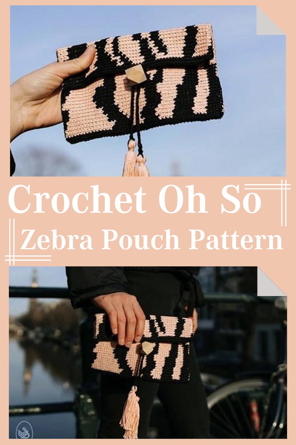 Crochet Oh So Zebra Pouch Pattern