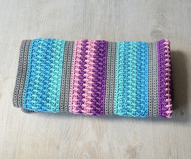 Crochet Oresund Sky Bathmat Pattern