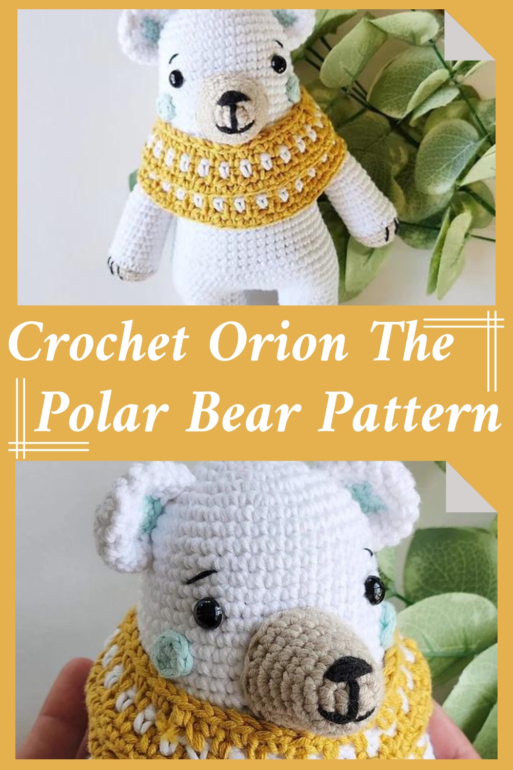 Crochet Orion The Polar Bear Pattern