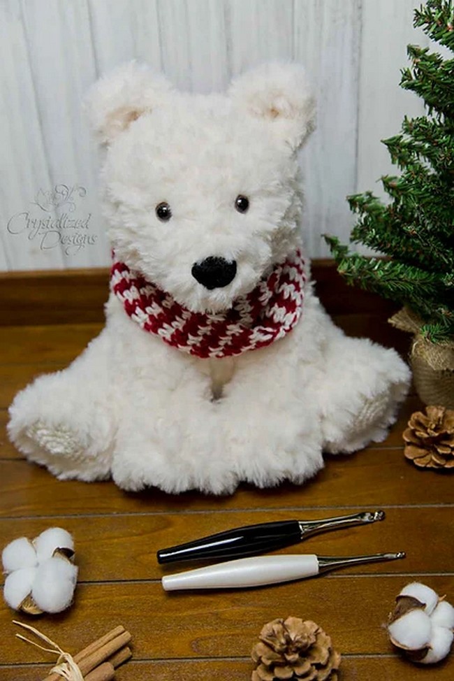 Crochet Peppermint The Polar Bear Pattern