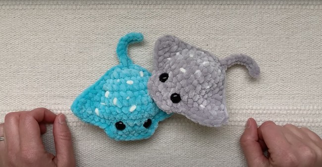 Crochet Plush Stingray Tutorial