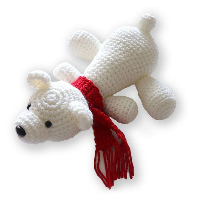 Crochet Polar Bear Buddy Pattern