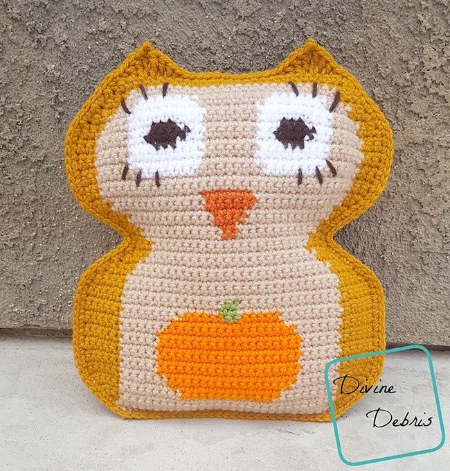 Crochet Pumpkin Belly Owl Pattern