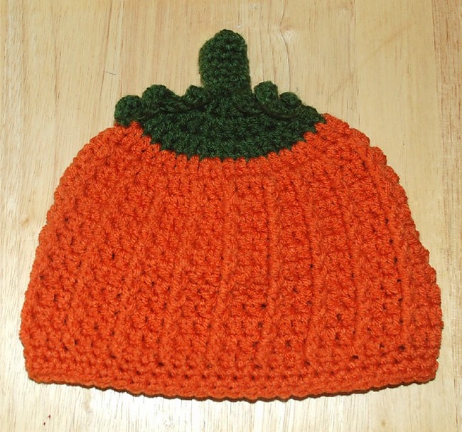 Crochet Pumpkin Hat Pattern 