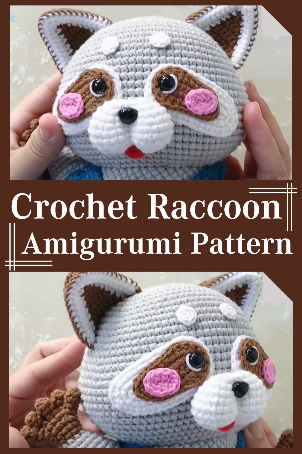 Crochet Raccoon Amigurumi Pattern