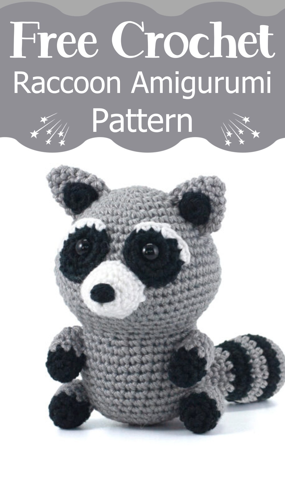 Crochet Raccoon Amigurumi Pattern