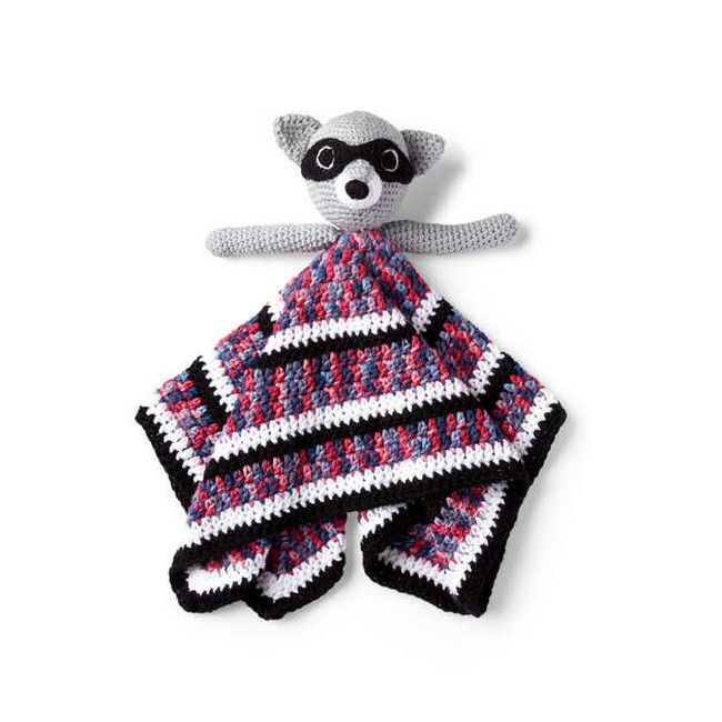 Crochet Raccoon Lovey Pattern 