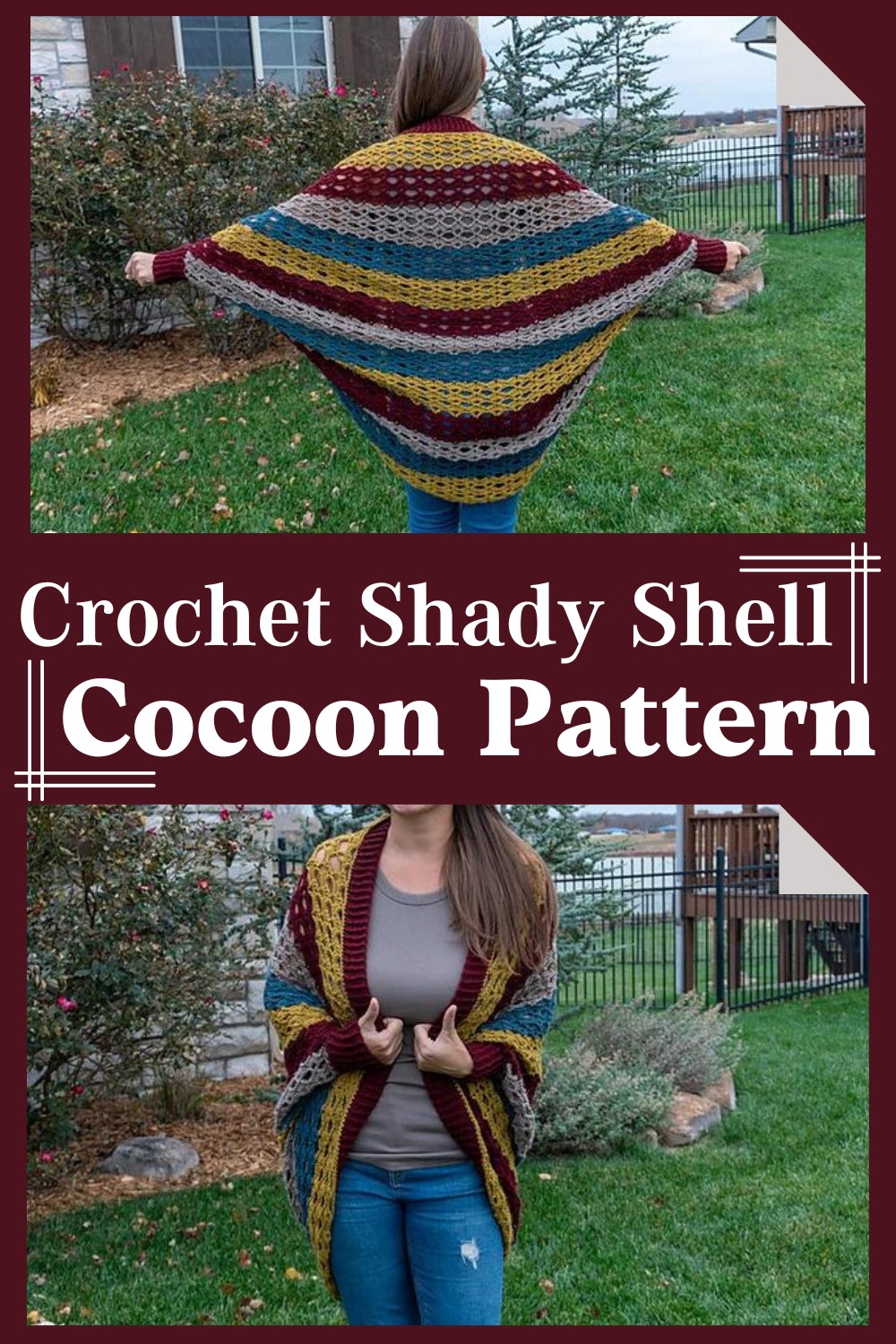 Crochet Shady Shell Cocoon Pattern