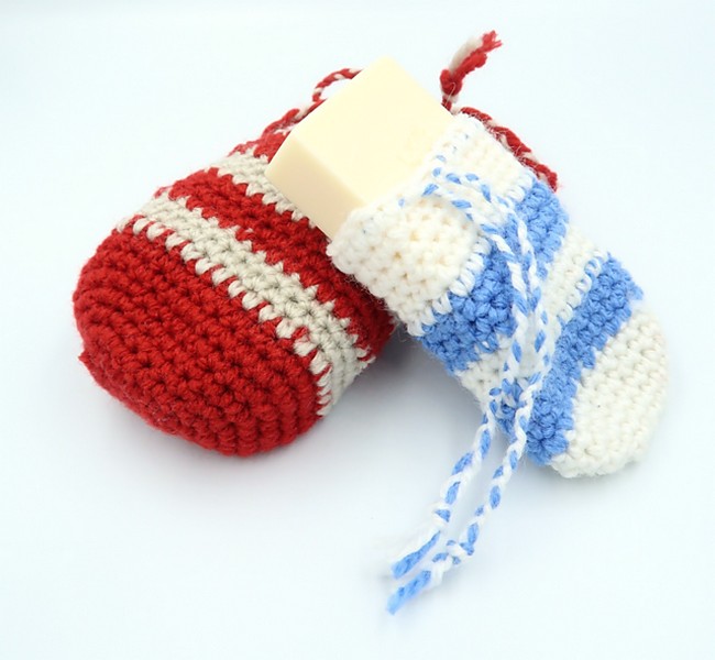 Crochet Soap Saver Sock Pattern