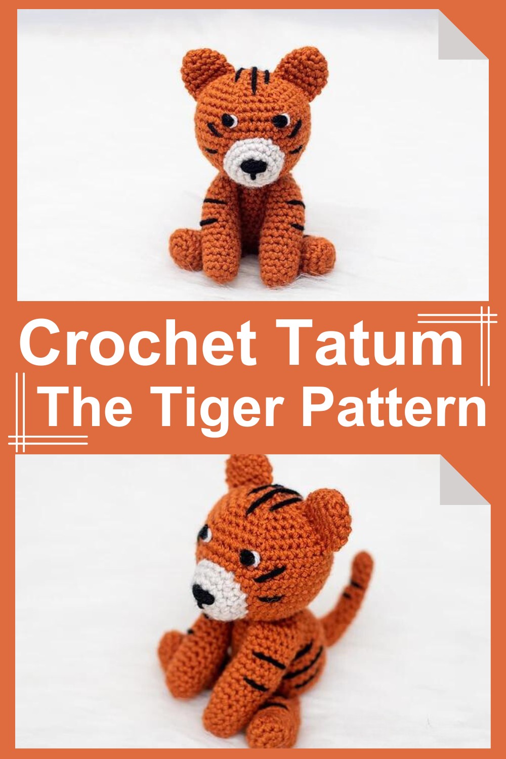 Crochet Tatum The Tiger Pattern