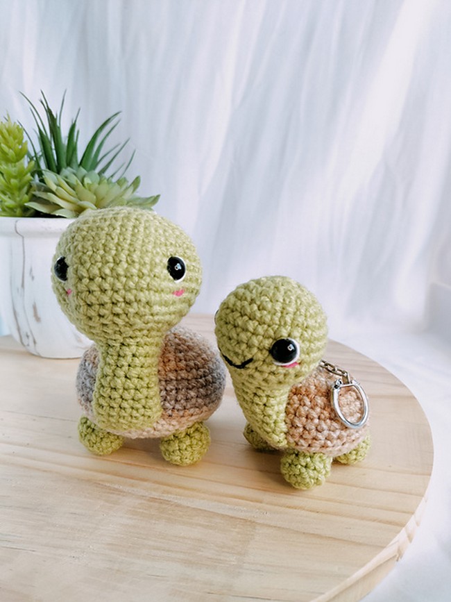 Crochet Turtle Amigurumi Pattern