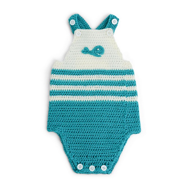 Crochet Whale Of A Time Romper Pattern