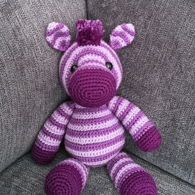 Crochet Zane The Zebra Pattern