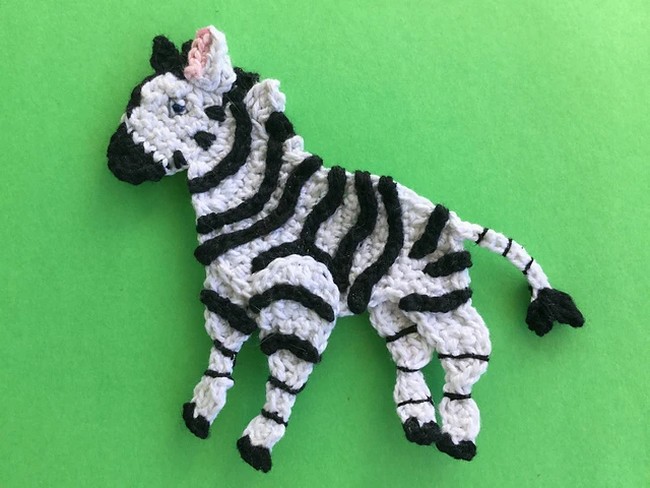 Crochet Zebra Pattern