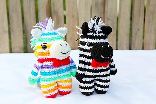 Crochet Ziggy The Zebra Pattern