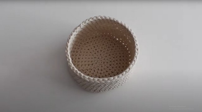 Crocheted Basket