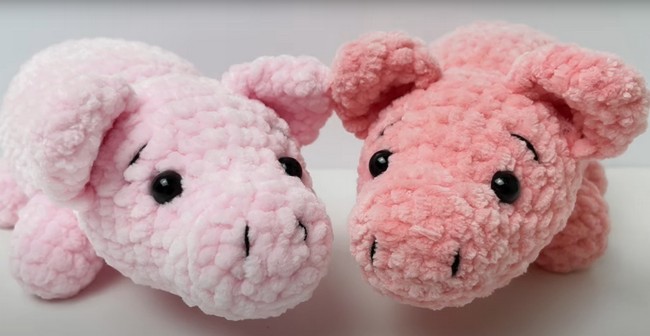 Easy Crochet Pig