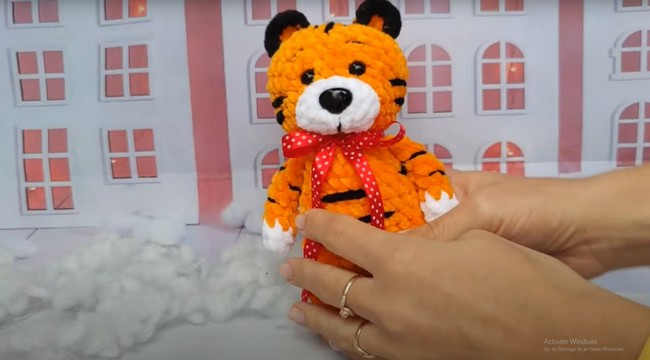 Easy Crochet Tiger Pattern