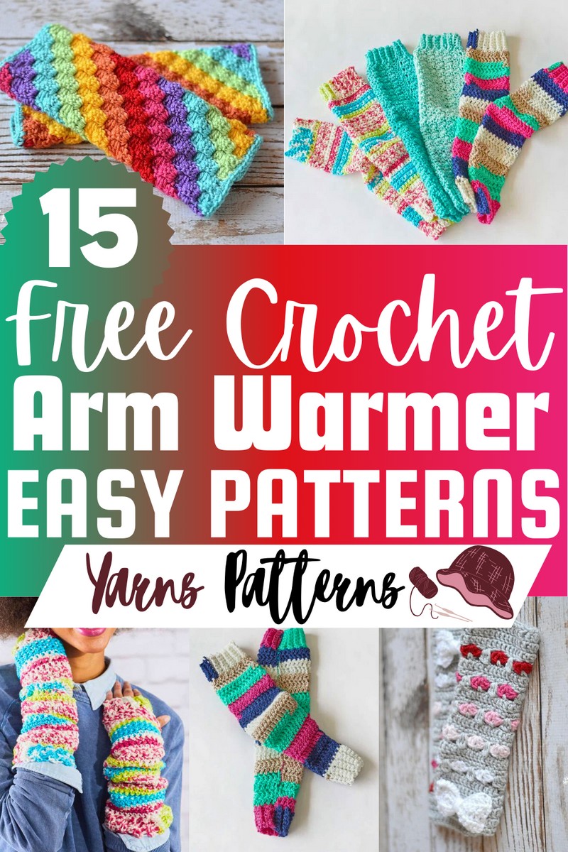 Free Crochet Arm Warmer Patterns