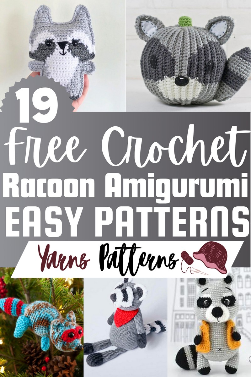 Free Crochet Racoon Patterns