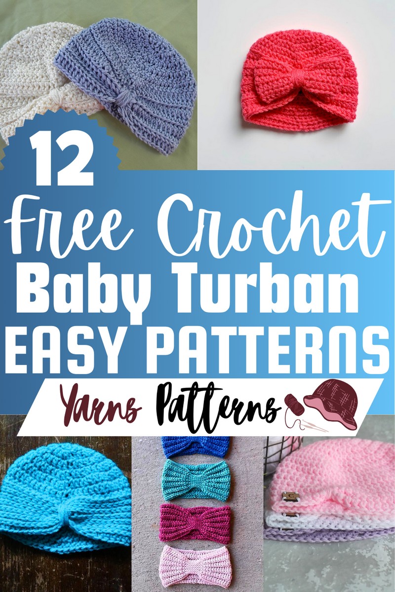 Free Crochet Baby Turban Patterns