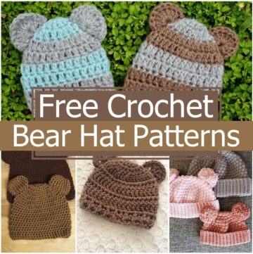 Free Crochet Bear Hat Patterns