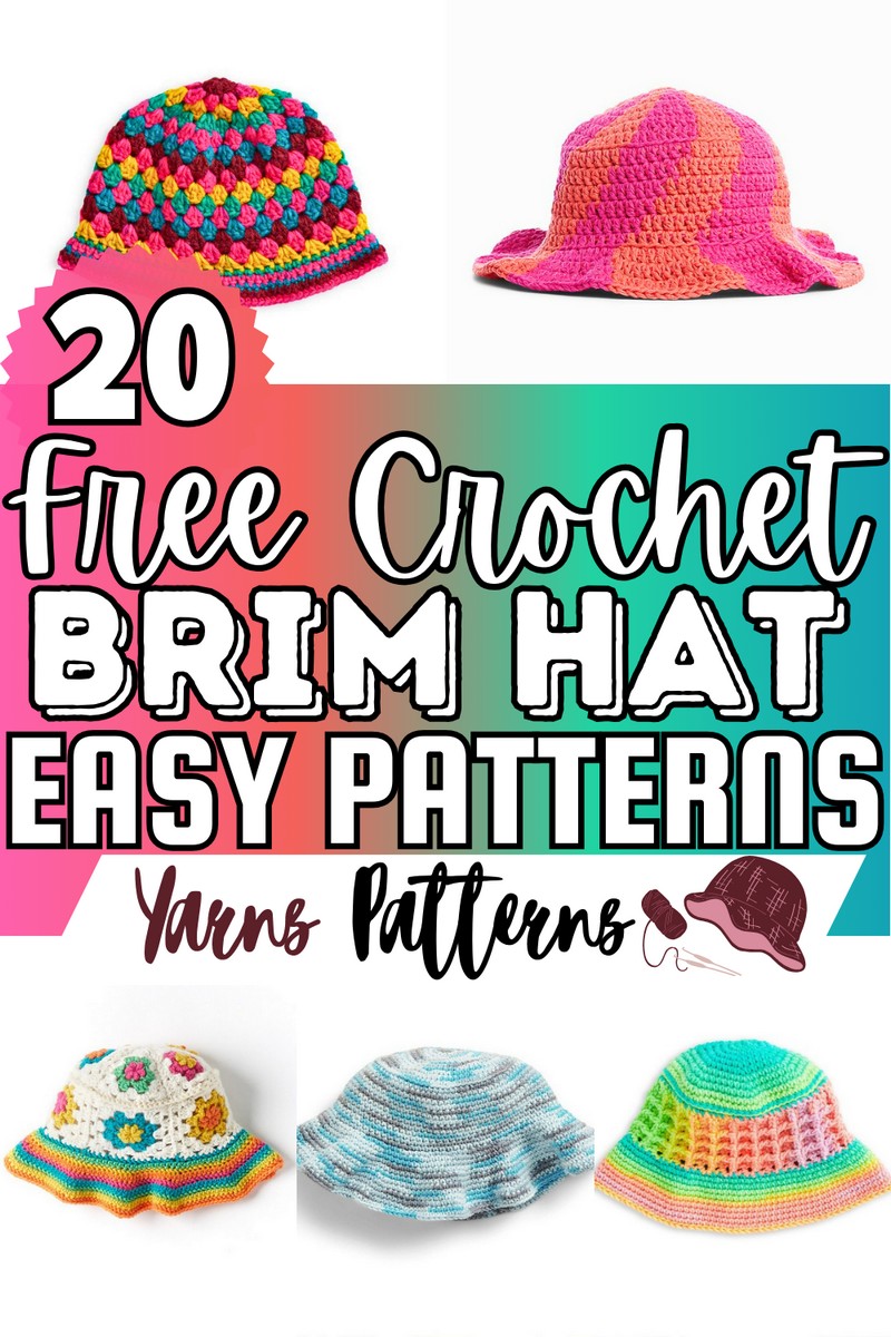 Free Crochet Brim Hat Patterns